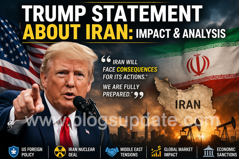 Trump Statement About Iran: Impact & Analysis