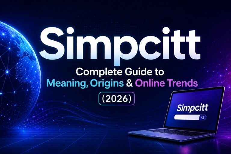 Simpcitt concept representing an emerging internet trend, digital community, and online discussions