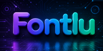 Fontlu modern typography and creative font design