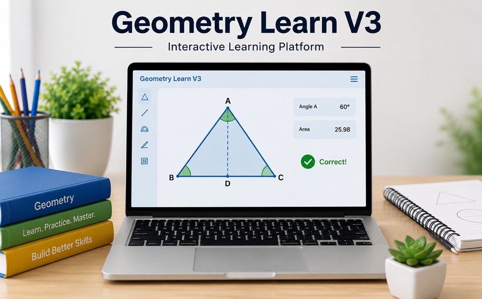 Geometry Learn V3: Interactive Geometry Learning Guide (2026)