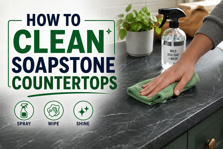 How to Clean Soapstone Countertops: A Real-World Care Guide