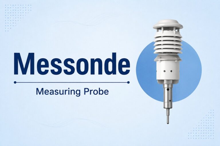 Messonde measuring probe for technical and atmospheric measurement