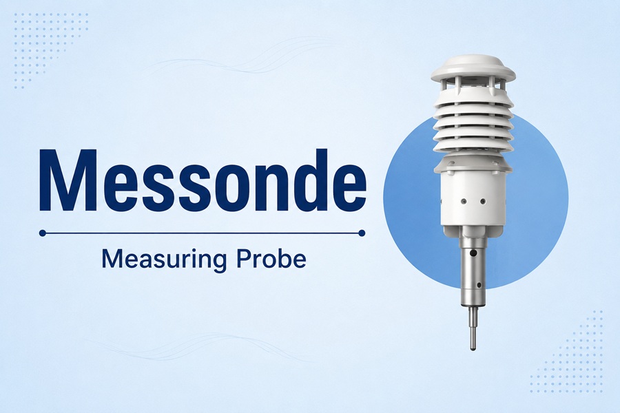 Messonde measuring probe for technical and atmospheric measurement